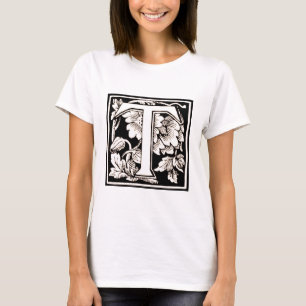 Vintage Floral 'T' Framed - Shirt