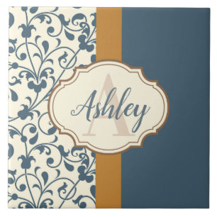 Vintage Floral Tile