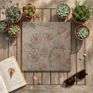 Vintage Floral Tile