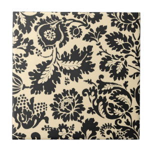 Vintage Floral Tile