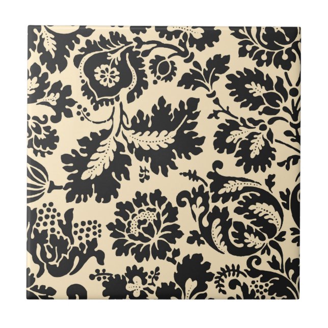 Vintage Floral Tile (Front)