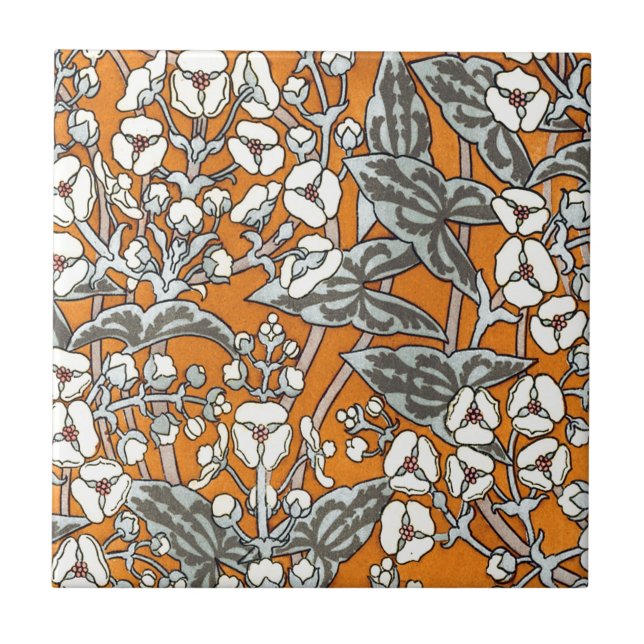 Vintage Floral Tile (Front)