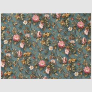 Vintage Floral Tissue Paper