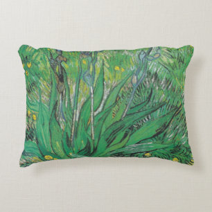 Vintage Floral Van Gogh Iris    Accent Pillow