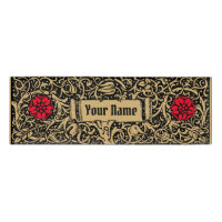 Vintage Floral Vine Personalized