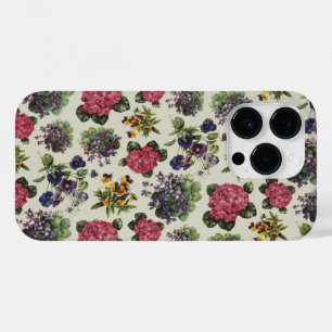 Vintage Floral Wallpaper Case-Mate iPhone 14 Pro Case