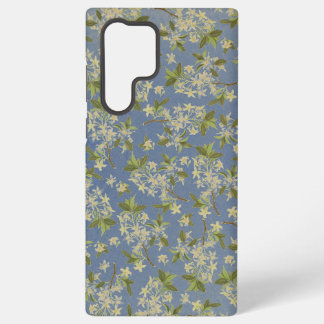 Vintage Floral Wallpaper Samsung Galaxy Case