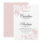 Vintage floral wedding invitation