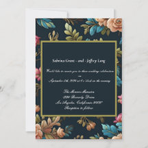 Vintage Floral Wedding