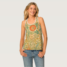 Vintage Floral William Morris Débardeur pour femme