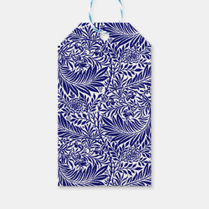 Vintage Floral William Morris Willow Bough Blue Gift Tags