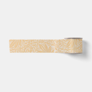Vintage Floral William Morris Willow Bough Yellow Satin Ribbon