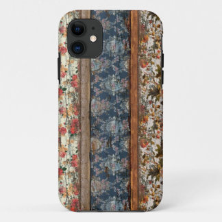 Vintage floral wooden iphone 5 case