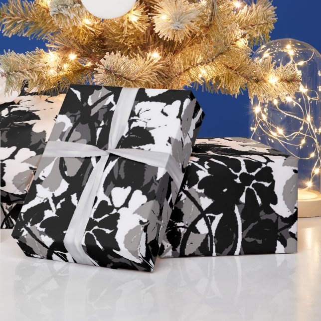 Vintage floral wrapping paper (Holidays)