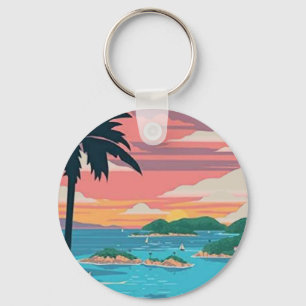  Vintage Florida Keys Keychain
