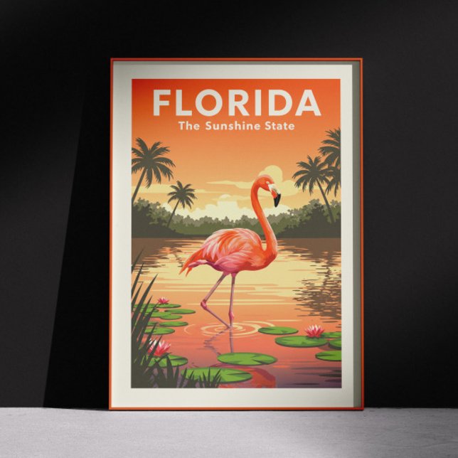 Vintage Florida Poster (Creator Uploaded)