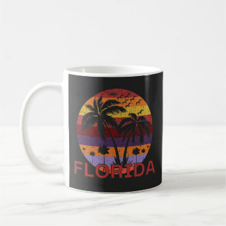 Vintage Florida USA Summer Beach Coffee Mug