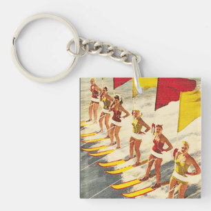 Vintage Florida Water Show Keychain