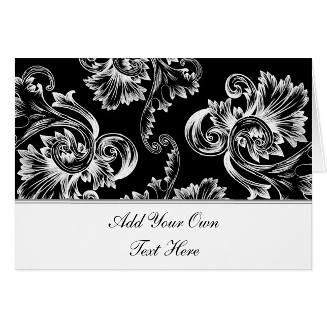 Vintage Flourish (White) (Front Horizontal)