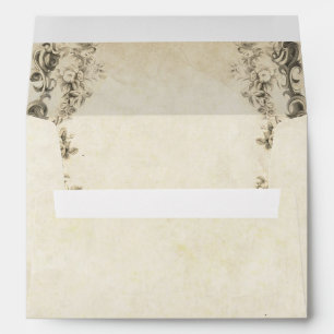 vintage flourishes old paper envelopes