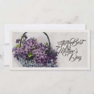 Vintage Flower Basket – Mother's Day Bloom