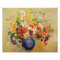 Vintage Flower Painting Print