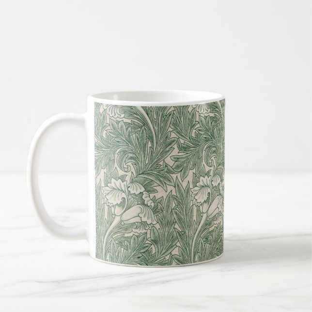 Vintage flower pattern coffee mug (Left)