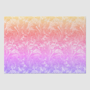 Vintage flower pattern wrapping paper