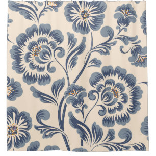 Vintage flower seamless pattern element. Elegant t