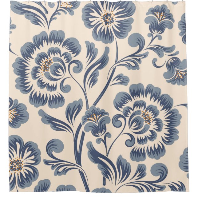Vintage flower seamless pattern element. Elegant t (Front)
