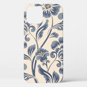 Vintage flower seamless pattern element. Elegant t iPhone 12 Case
