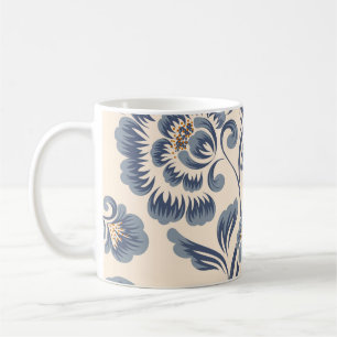 Vintage flower seamless pattern element. Elegant t Coffee Mug
