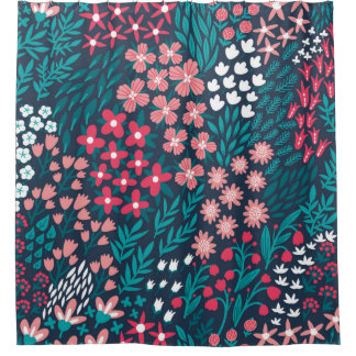 Vintage flower seamless pattern. Endless repeated