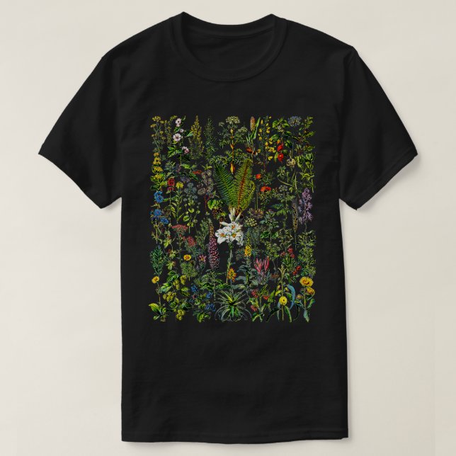 Vintage Flower Shirt (Design Front)
