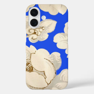 Vintage Flower Wallpaper Pattern, Spring Floral iPhone 16 Case