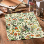 Vintage Flowers Antique Botanical Floral Tissue Paper<br><div class="desc">Vintage Flowers Wrapping Paper. Antique floral tissue paper</div>