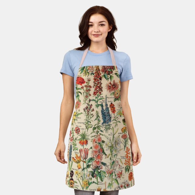 Vintage Flowers  Apron (Worn)