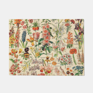 Vintage Flowers Doormat