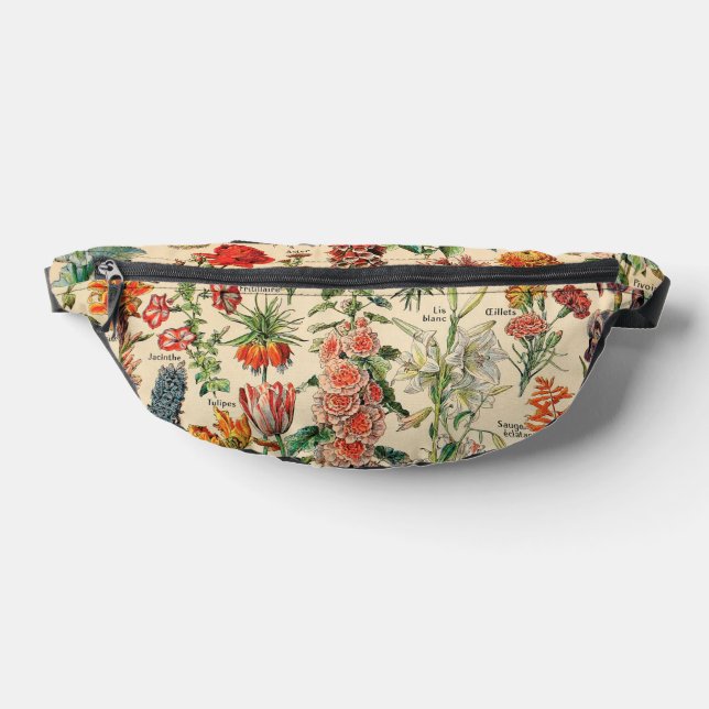 Vintage Flowers   Fanny Pack (Lay Down)