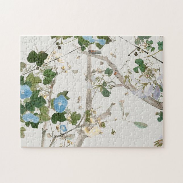 Vintage Flowers Illustration Jigsaw Puzzle (Horizontal)