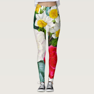 Vintage Flowers Leggings