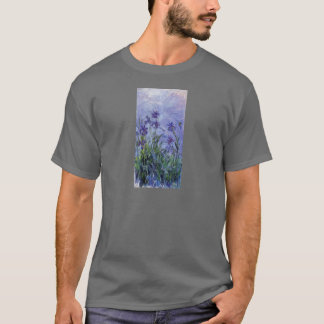 vintage flowers lilac-irises-1917 monet. T-Shirt
