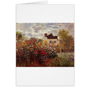 vintage flowers monet-s-garden-in-argenteuil-sun