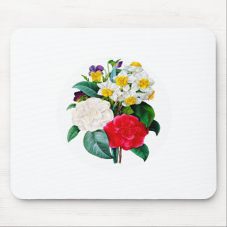 Vintage Flowers Mouse Pad