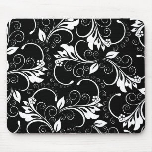 vintage flowers mouse pad
