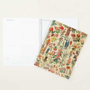 Vintage Flowers Planner