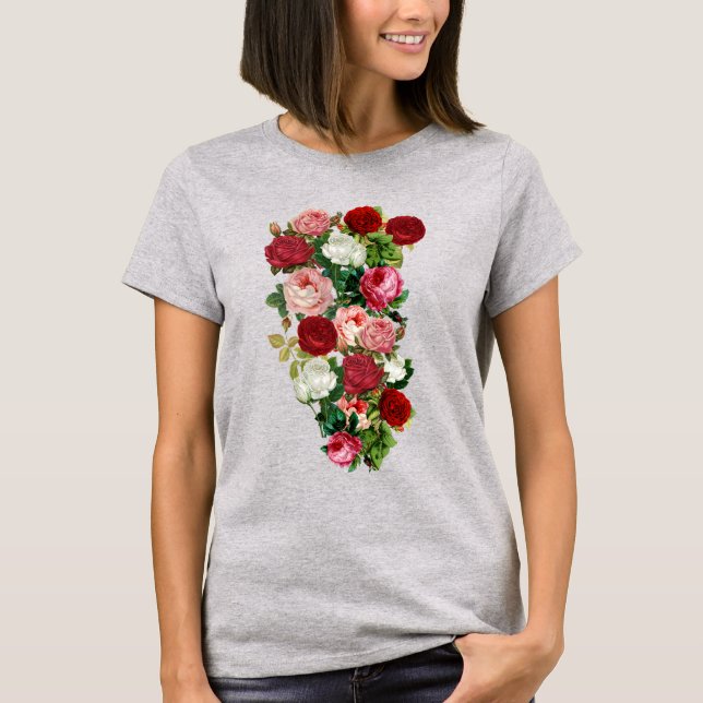 Vintage Flowers T-Shirt (Front)
