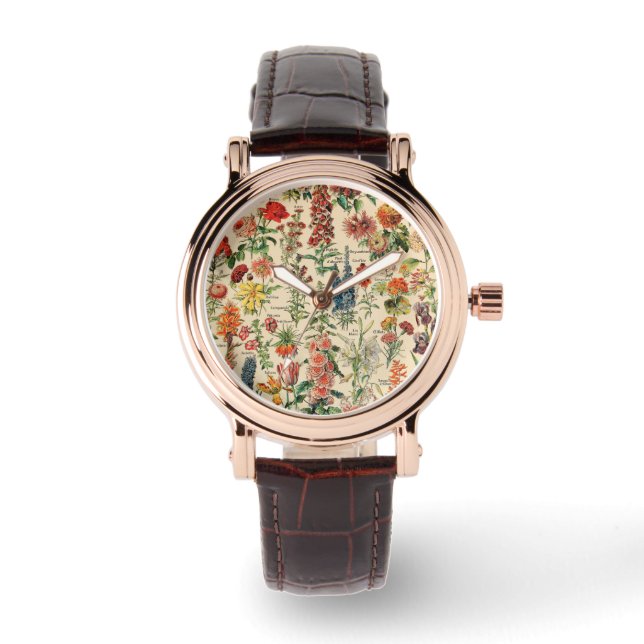 Vintage Flowers    Watch (Front)