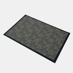 Vintage Flowers William Morris Golden Lily Doormat