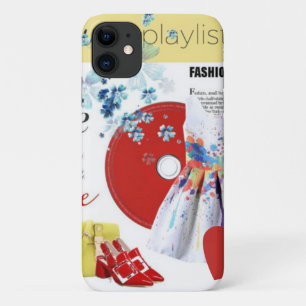Vintage Flowery Colorful Dress iPhone 11 Case